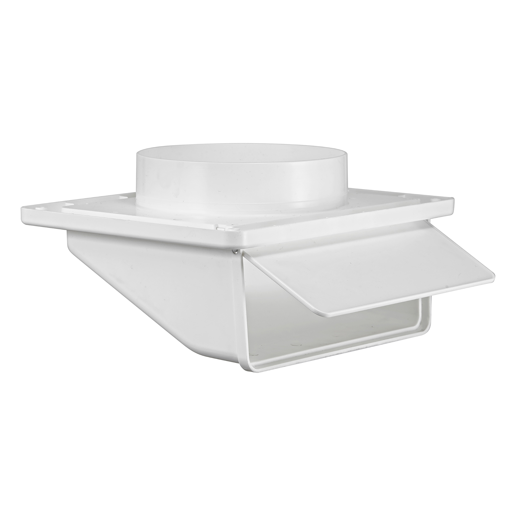 Lambro 6in. Plastic Exhaust Soffit Bath Fan Vent with Damper — White, Model# 146W